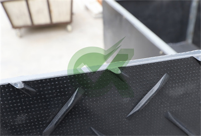 HDPE ground protection boards 1.8mx 0.9m for foundation works